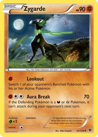 Zygarde (52/124) - XY  Fates Collide