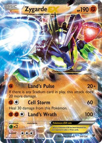 Zygarde EX (54/124) - XY  Fates Collide Holofoil