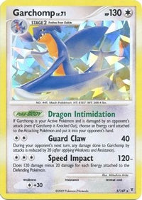 Garchomp (Cracked Ice Holo) (5/147)  - Deck Exclusives Holofoil