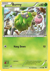 Burmy (2/124)  - XY  Fates Collide