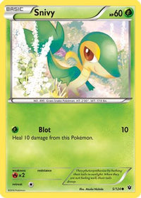 Snivy (5/124) - XY  Fates Collide