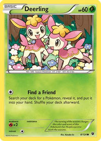 Deerling (8/124)  - XY  Fates Collide