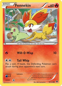 Fennekin (10/124)  - XY  Fates Collide