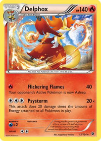 Delphox (13/124) - XY  Fates Collide Holofoil