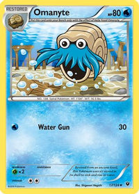Omanyte (17/124) - XY  Fates Collide