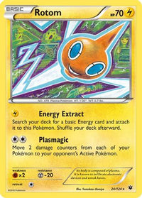 Rotom (24/124)  - XY  Fates Collide