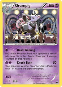 Grumpig (31/124)  - XY  Fates Collide