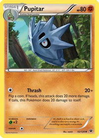 Pupitar (42/124)  - XY  Fates Collide