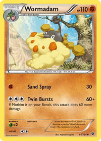 Wormadam (44/124)  - XY  Fates Collide