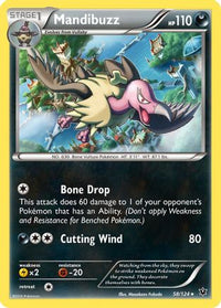 Mandibuzz (58/124) - XY  Fates Collide