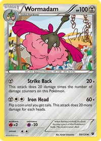 Wormadam (59/124)  - XY  Fates Collide