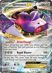 Genesect EX (64/124)  - XY  Fates Collide Holofoil