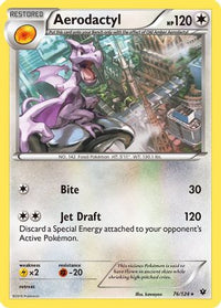 Aerodactyl (76/124) - XY  Fates Collide