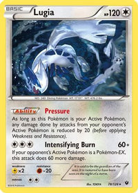 Lugia (78/124)  - XY  Fates Collide