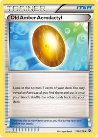 Old Amber Aerodactyl (106/124)  - XY  Fates Collide