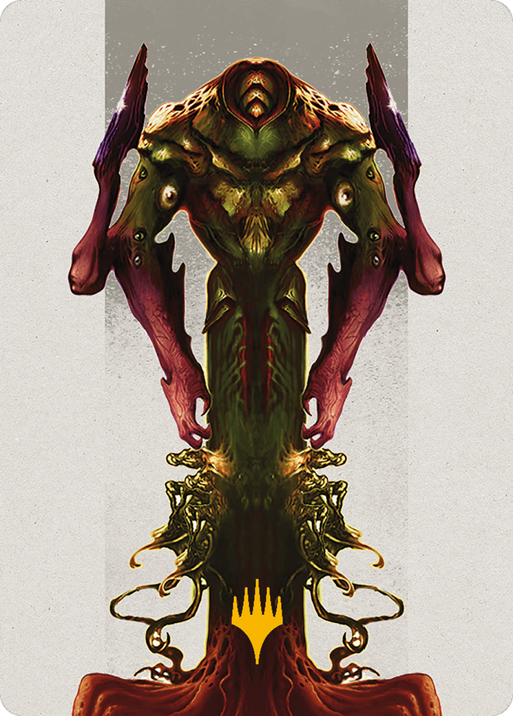 Kozilek, the Broken Reality Art Card (Gold-Stamped Planeswalker Symbol) [Modern Horizons 3 Art Series] - POKÉ JEUX