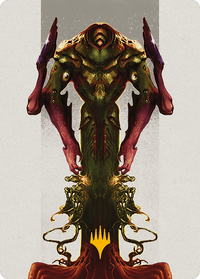 Kozilek, the Broken Reality Art Card (Gold-Stamped Planeswalker Symbol) [Modern Horizons 3 Art Series] - POKÉ JEUX