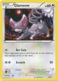 Glameow (1) - XY Trainer Kit Pikachu Libre & Suicune