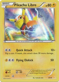 Pikachu Libre (Holo) (30) - XY Trainer Kit Pikachu Libre & Suicune Holofoil