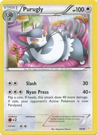 Purugly (19) - XY Trainer Kit Pikachu Libre & Suicune