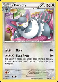 Purugly (24) - XY Trainer Kit Pikachu Libre & Suicune