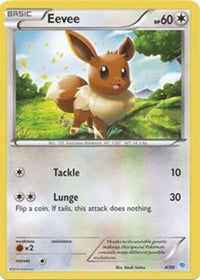 Eevee (4) - XY Trainer Kit Pikachu Libre & Suicune