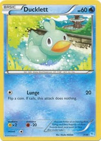Ducklett (7) - XY Trainer Kit Pikachu Libre & Suicune