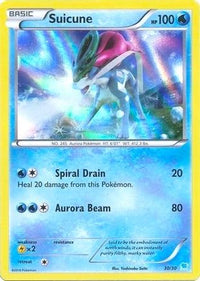 Suicune (Holo) (30) - XY Trainer Kit Pikachu Libre & Suicune Holofoil
