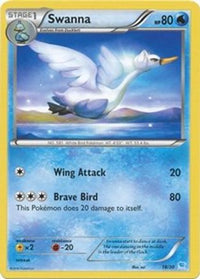 Swanna (18) - XY Trainer Kit Pikachu Libre & Suicune