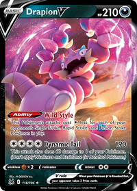 Drapion V (118) - Prize Pack Series Cards Holofoil