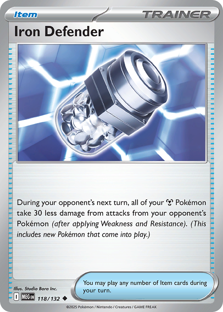 Iron Defender (118) - Prize Pack Series Cards Holofoil