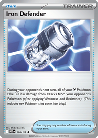 Iron Defender (118) - Prize Pack Series Cards