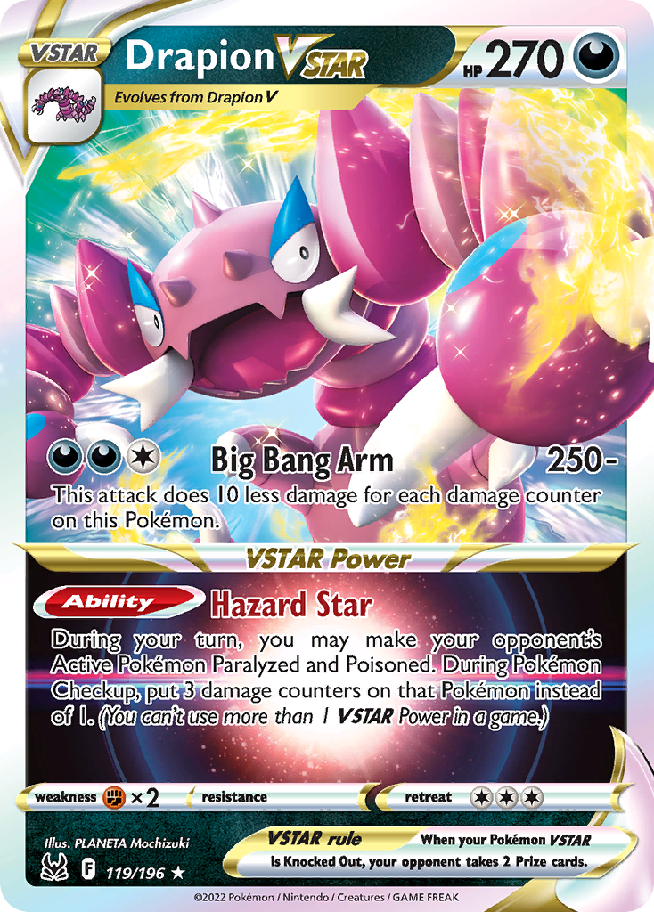 Drapion VSTAR (119) - Prize Pack Series Cards Holofoil
