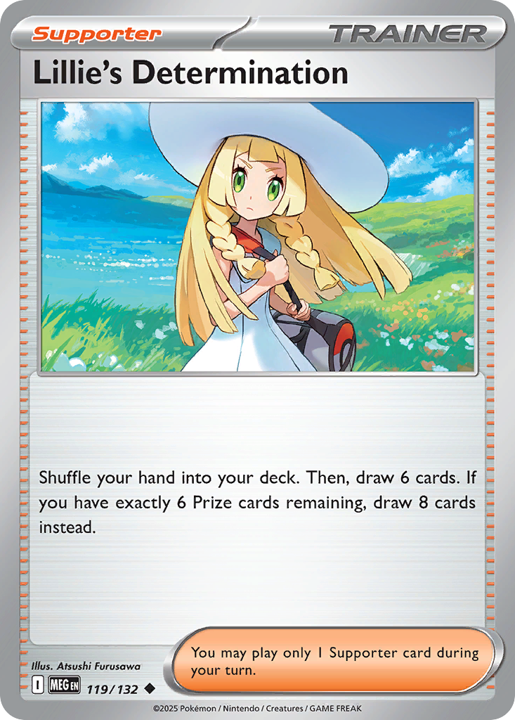 Lillie's Determination (119) - Prize Pack Series Cards