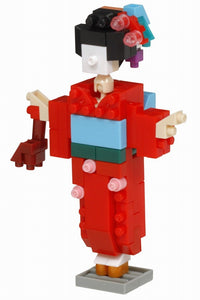 Nanoblock Collection Series Award Winners -nanoblock design competition- KIMONO GIRL "nanoblock Award" (Special Order)
