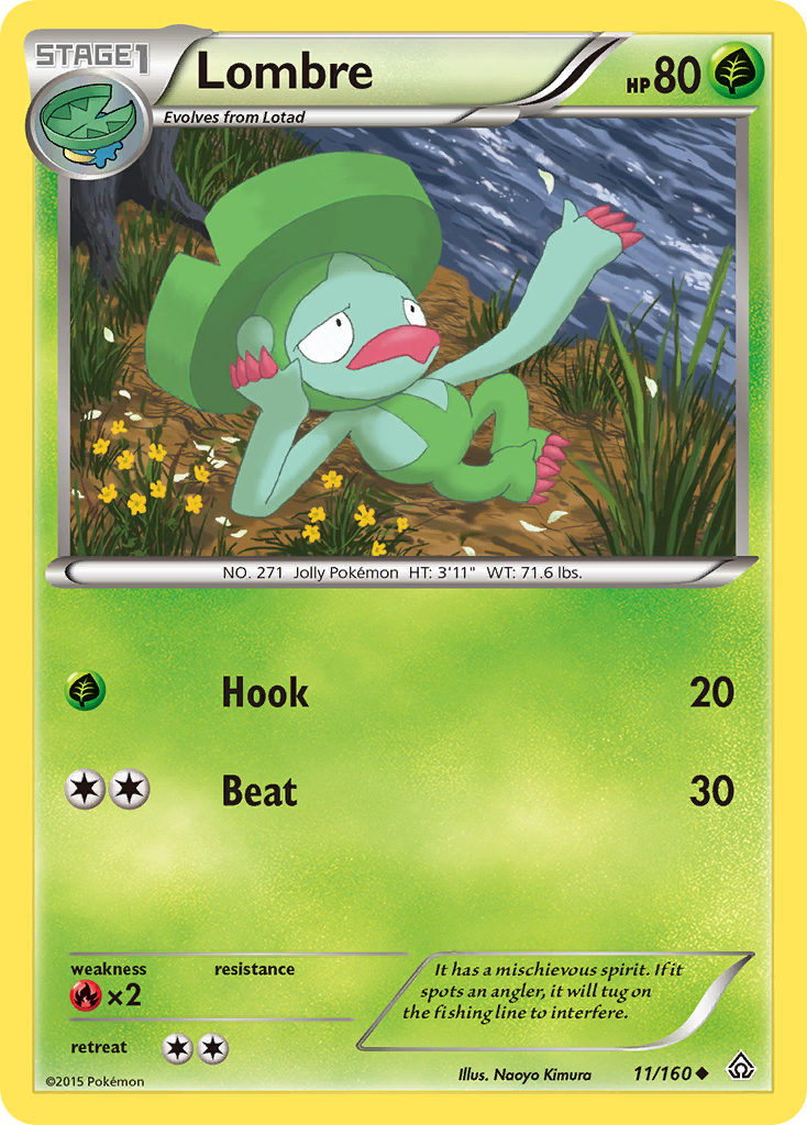 Lombre (#) (21) - XY Trainer Kit Latias & Latios