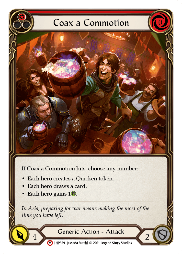 Coax a Commotion [1HP359] (History Pack 1) - POKÉ JEUX