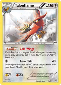 Talonflame (96/114)  - XY  Steam Siege