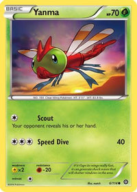 Yanma (6/114)  - XY  Steam Siege