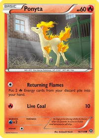 Ponyta (16/114)  - XY  Steam Siege