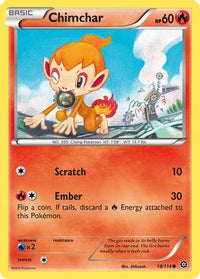 Chimchar (18/114)  - XY  Steam Siege