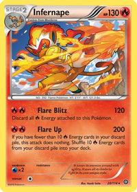 Infernape (20/114)  - XY  Steam Siege Holofoil