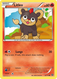 Litleo (22/114) - XY  Steam Siege