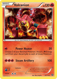 Volcanion (25/114) - XY  Steam Siege