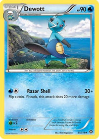 Dewott (31/114) - XY  Steam Siege