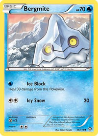Bergmite (36/114)  - XY  Steam Siege