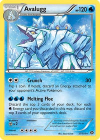 Avalugg (37/114) - XY  Steam Siege