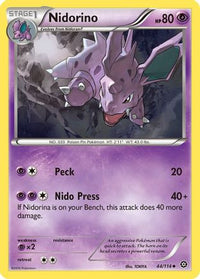 Nidorino (44/114) - XY  Steam Siege