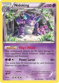 Nidoking (45/114)  - XY  Steam Siege