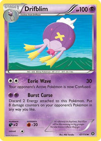 Drifblim (47/114)  - XY  Steam Siege